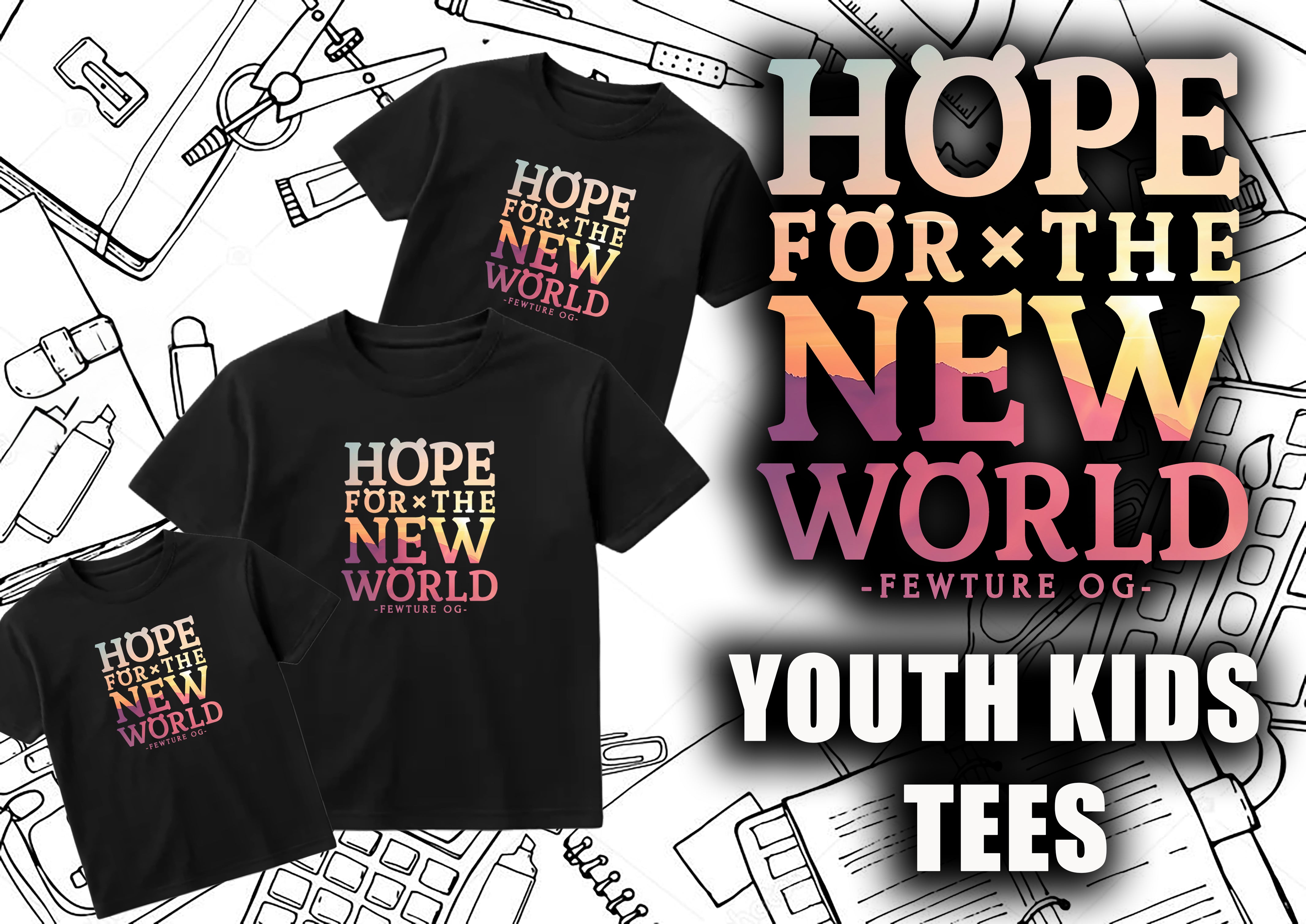 Fewture Hope Kids Tee